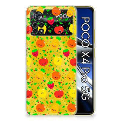 Xiaomi Poco X4 Pro 5G | Siliconen Case | Fruits