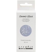 Creativ Company Keramiek glazuur, 984-1101 °c, dekkend, pastel lavender, 60 ml/ 1 fles