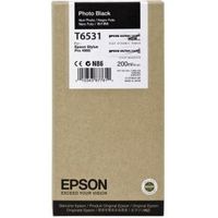 Epson inktpatroon photo zwart T 653 200 ml T 6531 - thumbnail