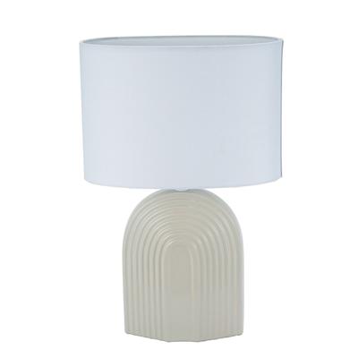 Bureaulamp Versa Beige Keramisch 26 x 39 cm