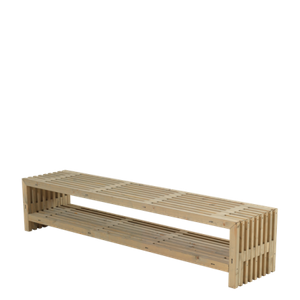 Tuinbank Hout Rustik 218 CM