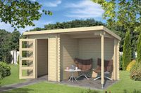 Outdoor Life Products | Tuinhuis met Overkapping Jelle 370 x 175 - thumbnail