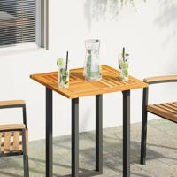 Tafelblad vierkant 60x60x2 cm massief acaciahout