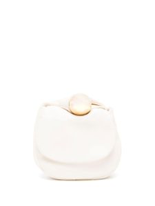 Jil Sander petite pochette Sphere - Tons neutres