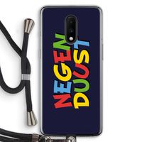 90's One: OnePlus 7 Transparant Hoesje met koord