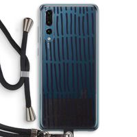 Moroccan stripes: Huawei P20 Pro Transparant Hoesje met koord