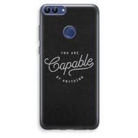 Capable: Huawei P Smart (2018) Transparant Hoesje