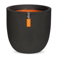 Bloempot Bol Urban Smooth NL III Zwart 43 41 Capi Europe