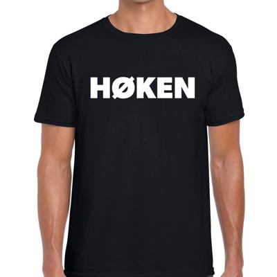 Hoken festival t-shirt - zwart - voor heren - achterhoek thema sfeer - kleding