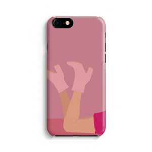 Pink boots: iPhone 8 Volledig Geprint Hoesje