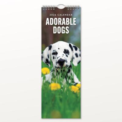 Adorable Dogs Slimline Kalender 2026 Adorable Dogs Slimline Kalender 2026