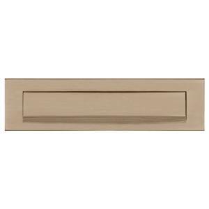 Formani BASICS LB535 briefplaat buiten 330X80 PVD BL