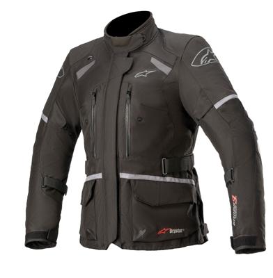 ALPINESTARS Stella Andes V3 Drystar Jacket, Textiel motorjas dames, Zwart-Donker Grijs