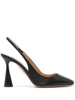 Aquazzura Amore 100mm leather pumps - Noir - thumbnail