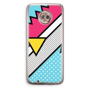 Pop Art #3: Motorola Moto G6 Transparant Hoesje