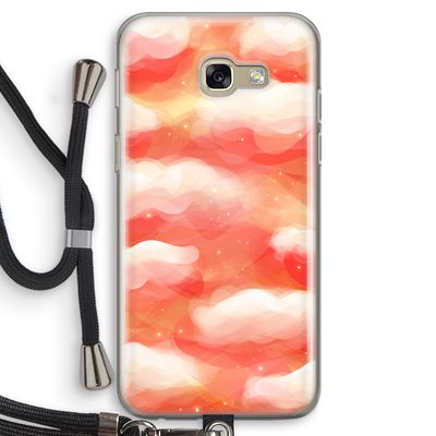 Lichte Wolken: Samsung Galaxy A5 (2017) Transparant Hoesje met koord