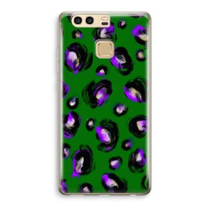 Green Cheetah: Huawei P9 Transparant Hoesje