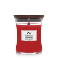 WoodWick crimson berries medium candle