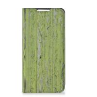 Samsung Galaxy S22 Book | Wallet Case | Green Wood