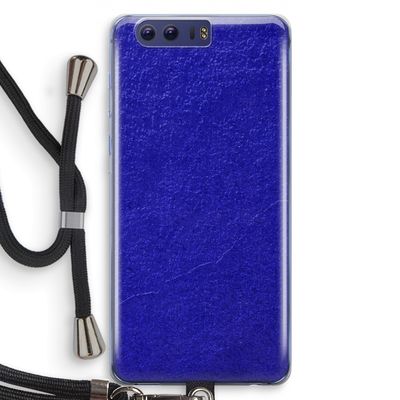 Majorelle Blue: Honor 9 Transparant Hoesje met koord