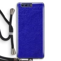Majorelle Blue: Honor 9 Transparant Hoesje met koord