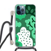 Bushes: iPhone 12 Pro Transparant Hoesje met koord