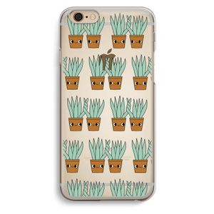 Sansevieria: iPhone 6 / 6S Transparant Hoesje