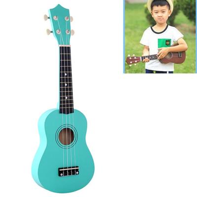 HM100 21 inch Basswood Ukulele kinderen verlichting muziekinstrument (mintgroen)