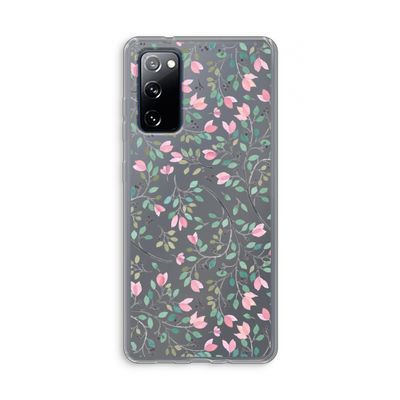 Sierlijke bloemen: Samsung Galaxy S20 FE / S20 FE 5G Transparant Hoesje