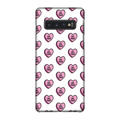 GIRL POWER: Samsung Galaxy S10 4G Volledig Geprint Hoesje