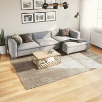VidaXL Vloerkleed istan hoogpolig glanzend 200x280 cm beige