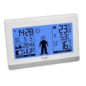 TFA Dostmann Weather Boy 35.1159.02 Draadloos weerstation Verwachting voor 8 uur Aantal sensoren max.: 3