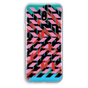 Skew Blush 2: Samsung Galaxy J3 (2017) Transparant Hoesje
