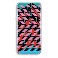 Skew Blush 2: Samsung Galaxy J3 (2017) Transparant Hoesje