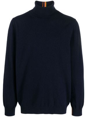 Paul Smith pull Artist Stripe en cachemire - Bleu