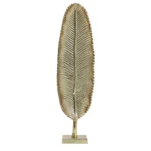 Light & Living - Ornament LEAF - 14x8x56cm - Goud