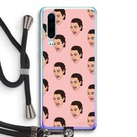 Ugly Cry Call: Huawei P30 Transparant Hoesje met koord