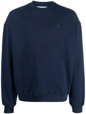 Axel Arigato sweat à logo brodé - Bleu