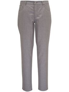 Brunello Cucinelli pantalon en laine à poches cargo - Gris