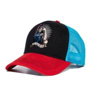 Queen Kerosin We Can Do It Trucker Cap Red Black