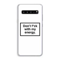My energy: Samsung Galaxy S10 5G Transparant Hoesje