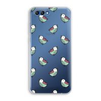 Vogeltjes: Honor 10 Transparant Hoesje