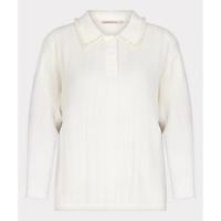 Esqualo - Wit | Dames | Trui | Wit | M | regular | Kamst mode