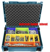 Makita M-box nr.1 + Bakjes kofferinzet - voor diverse accessoires