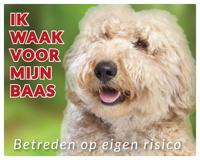 Labradoodle Blond Waakbord
