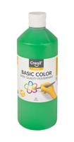 Plakkaatverf creall basic middengroen 500ml | 6 stuks
