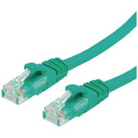 VALUE UTP Cat.6 (Class E) patchkabel, LS0H, groen, 0,5 m - thumbnail