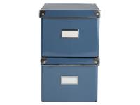 crelando Opbergboxen (dvdx2, Blauw)