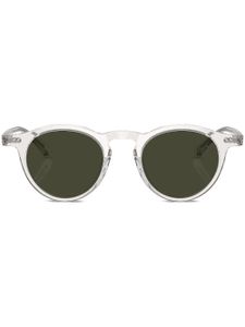 Oliver Peoples lunettes de soleil Op-13 à monture ronde - Gris