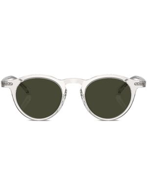 Oliver Peoples lunettes de soleil Op-13 à monture ronde - Gris